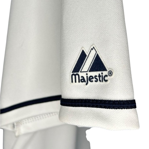 Majestic Tampa Bay Rays Baseball Jersey 2008 World Series Patch Mens Size XL - Picture 7 of 14